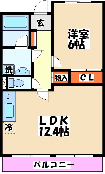 シャングリラ代々木 間取り