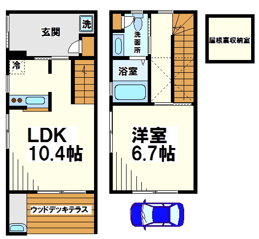 カーサつつじヶ丘  間取り