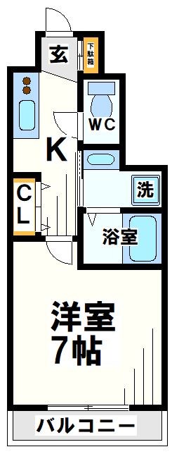 キングスコート  間取り