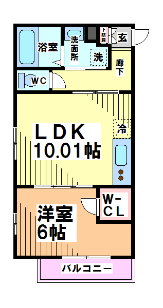 ナチュール浜田山 間取り