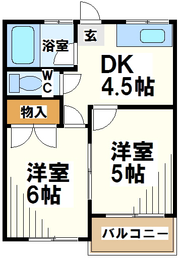 セントラルハイム  間取り