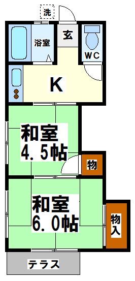 滝根荘 間取り