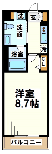 ヒューレックレジデンス調布柴崎   間取り図