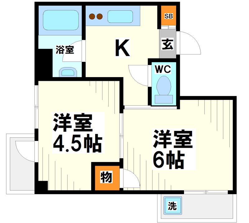 オリンピックマンション  間取り