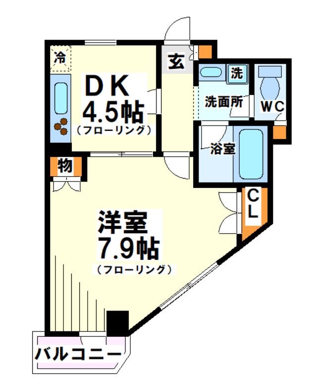 グランドール調布【当店限定物件】 間取り