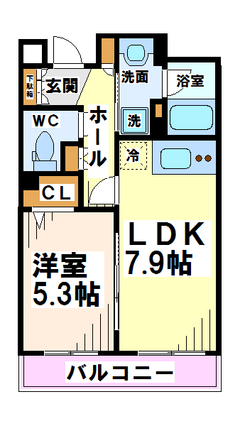 東京都杉並区下高井戸３丁目 間取り