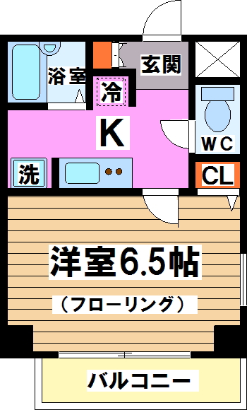 ルーブル中野南台 間取り