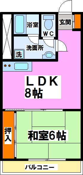 マンション富紀   間取り