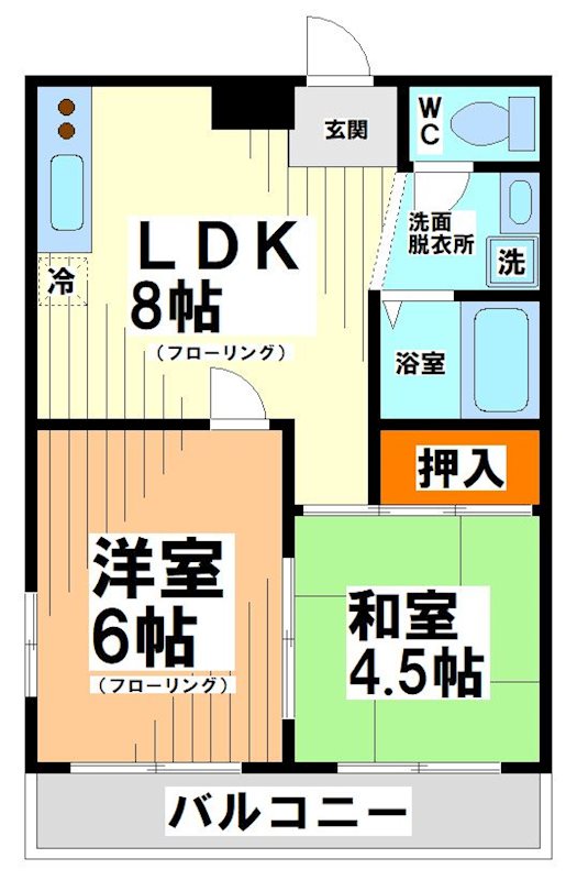 メゾンド萬歳 間取り