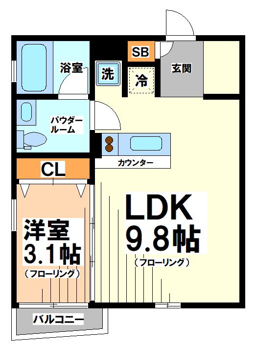 セドール代田橋 間取り