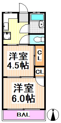 メゾン下高井戸  間取り