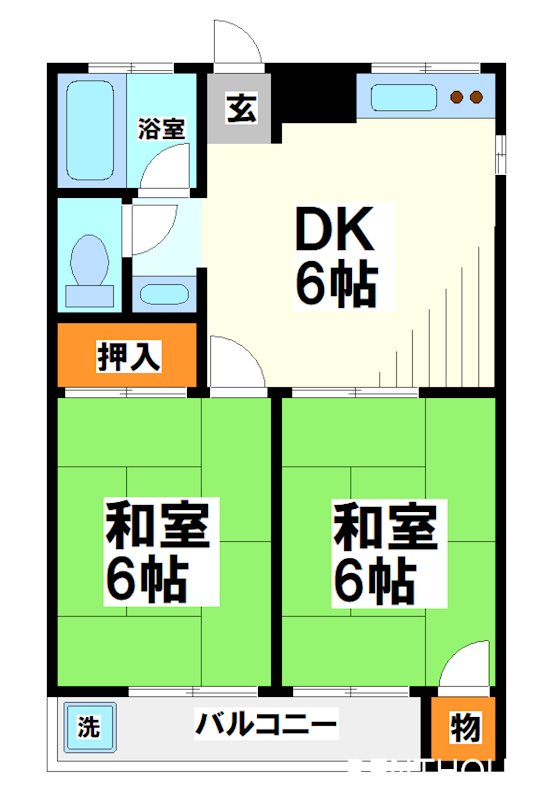 ピア調布   間取り