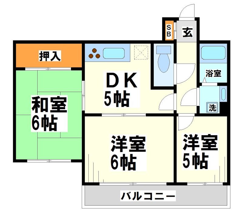 ムサシヤビル  間取り