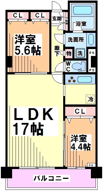 グランピラー高井戸 間取り