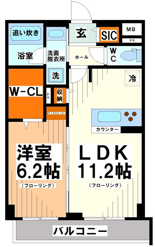 AIFLAT方南町 間取り図