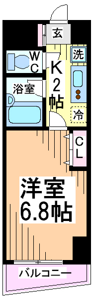 東京都三鷹市下連雀３丁目 間取り