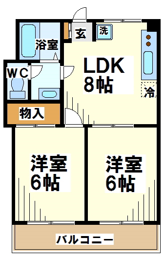 アメニティーモトキ  間取り