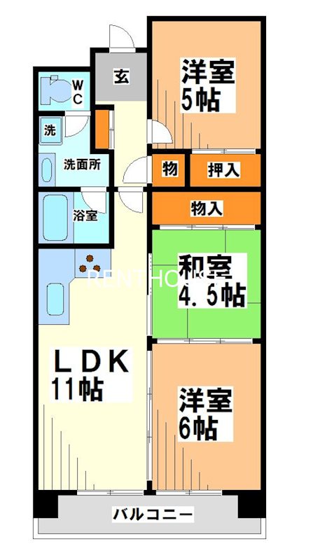 メゾンドエトワール 間取り