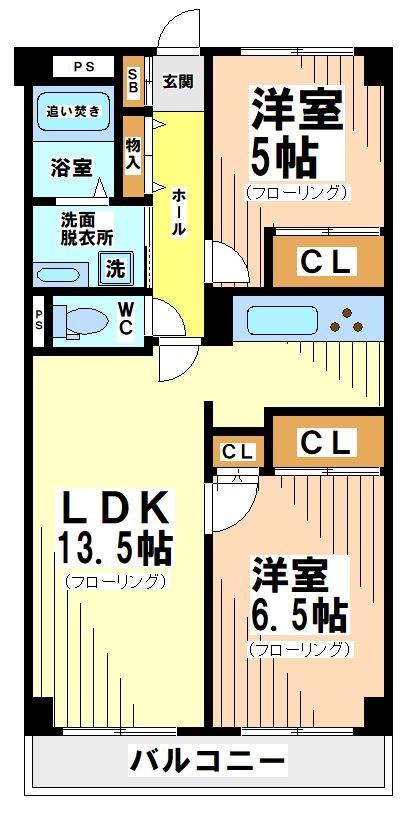 セレッソ幡ヶ谷  間取り