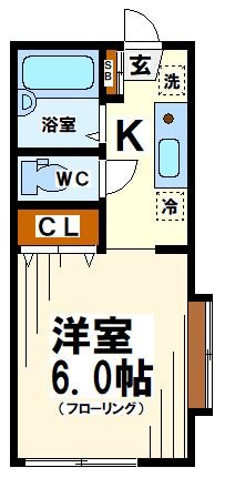 モンシャトー柴崎 間取り