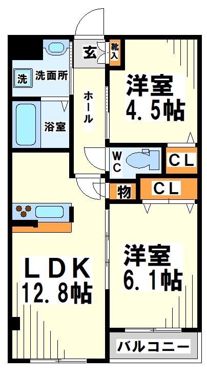 ベルコリーヌ 間取り