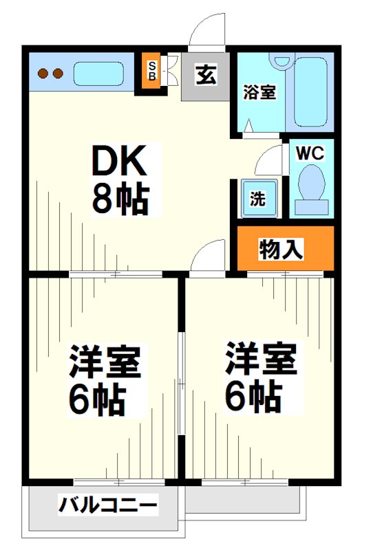 ハインツアイ  間取り