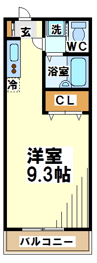 グリーンメゾネット  間取り