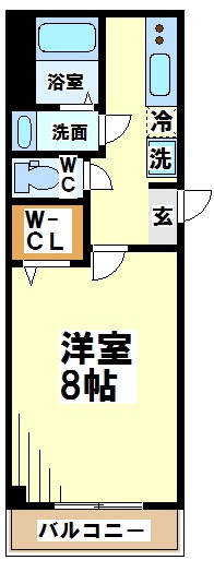 シャテーヌⅡ 間取り