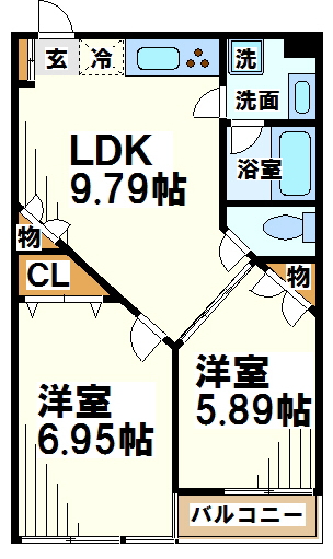 エスタシオン調布 間取り