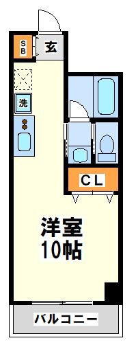 ジェルソミーナ  間取り