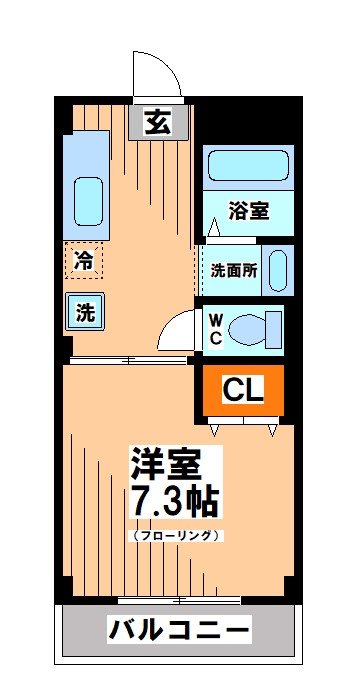 コモビレッジ南台2号館   間取り