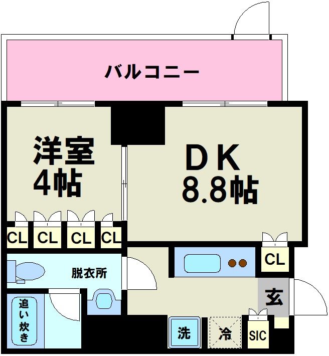 リテラス渋谷笹塚 間取り