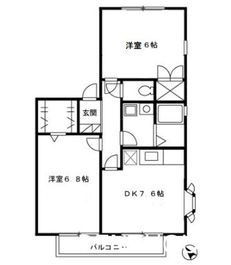 ガーデンヒルⅡ    間取り