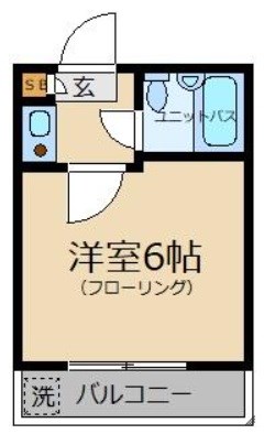 スカラーマンション御殿山 間取り