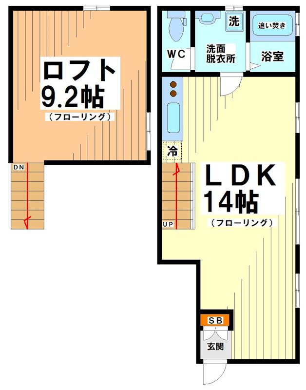 トワーズ笹塚 間取り