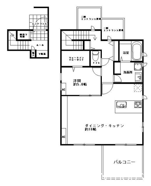 仁　west  間取り