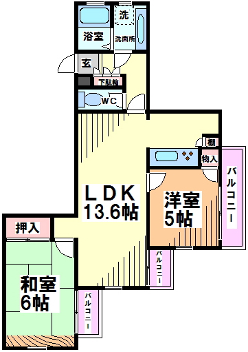 サンアネックス永福 間取り