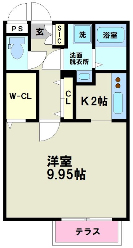 ゼスティ幡ヶ谷 間取り