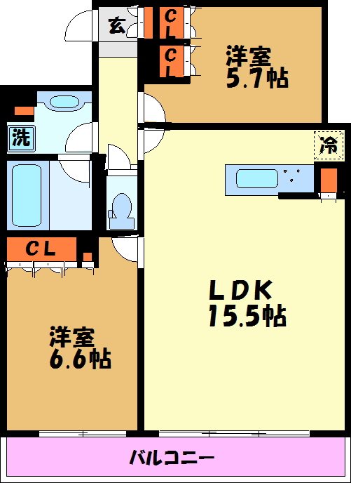 パークハビオ渋谷本町レジデンス 間取り