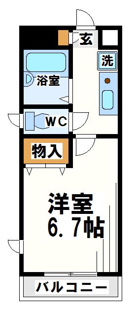 ツインコート調布  間取り