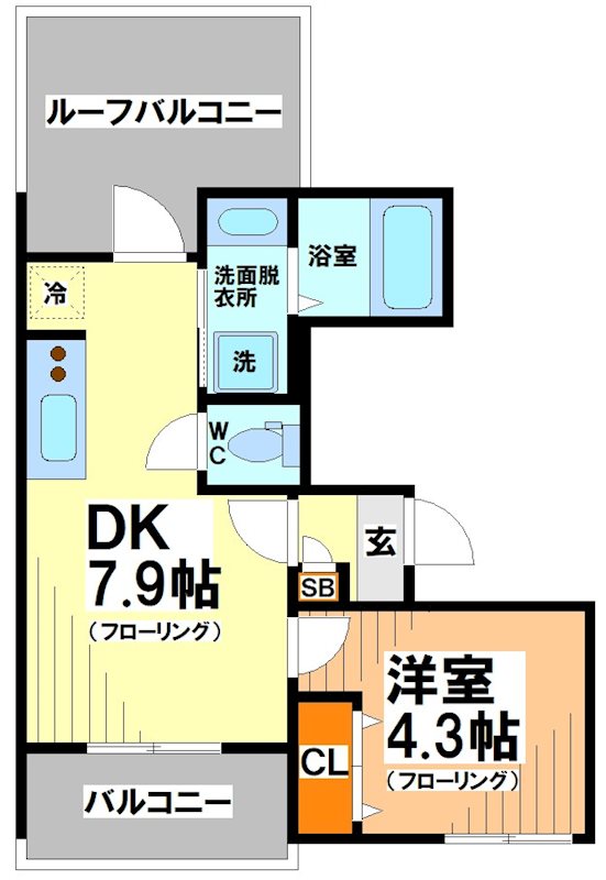 高橋ハイツ  間取り