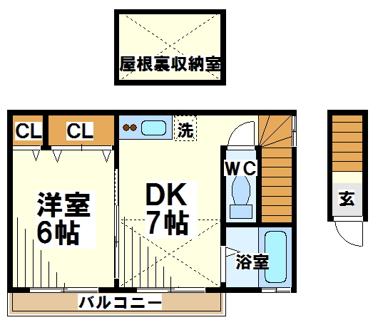 サン・ミマツ布田   間取り