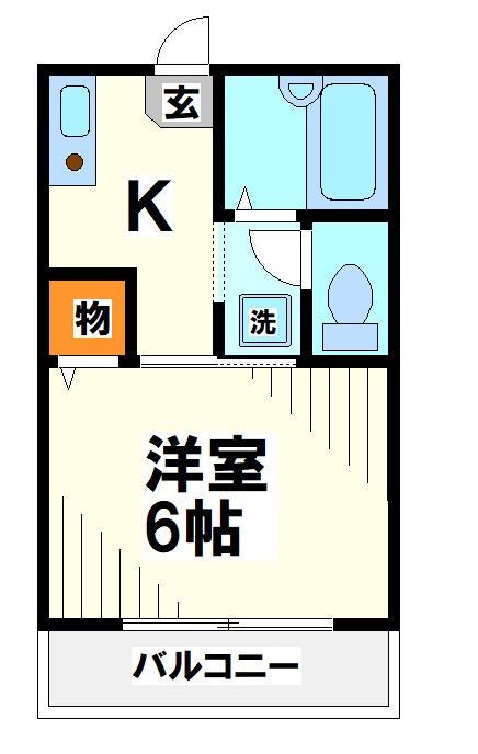 グリーンフォレスト 【当社管理物件】  間取り