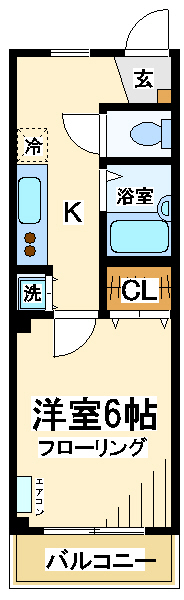 グレース成城Ⅱ 間取り