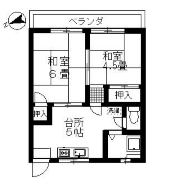 第2コーポプライズ 間取り