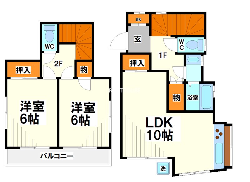 上石原3丁目戸建 間取り