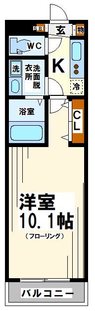 東芳ロイヤルガーデン 間取り