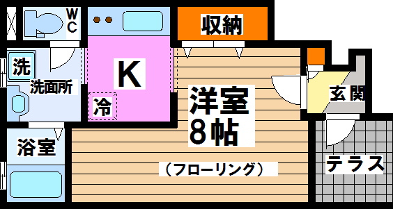 プリマクラッセ  間取り図