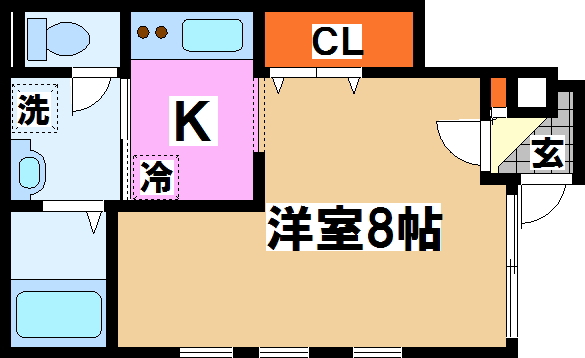 プリマクラッセ 間取り図