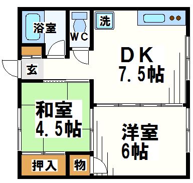 アイダアパート【当店限定物件】 間取り